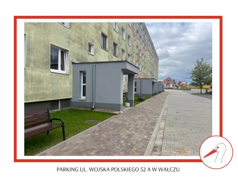 Usługa brukarska - Remont parkingu i drogi Wałcz ul. Wojska Polskiego