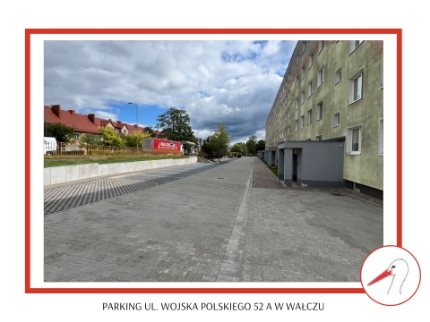 Usługa brukarska - Remont parkingu i drogi Wałcz ul. Wojska Polskiego